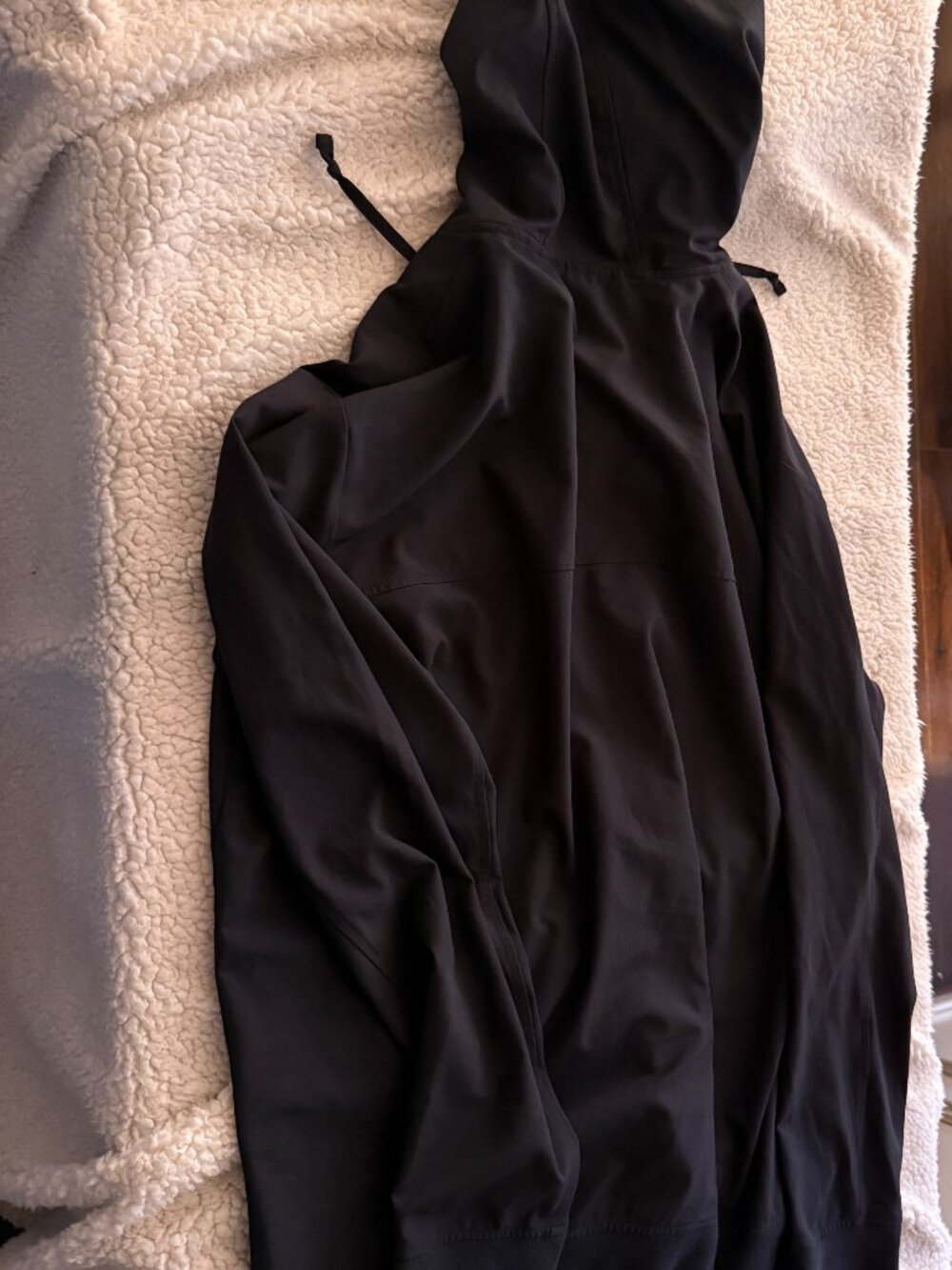 St. Andrews Links The Old Course Golf Hoodie Jacket — Black — Size XL